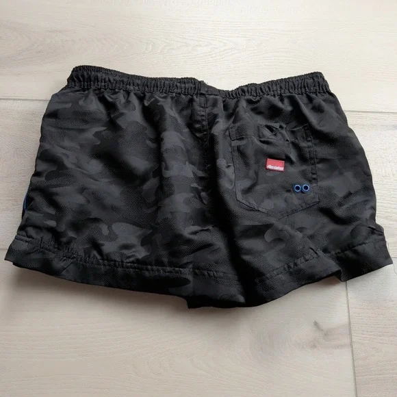 AussieBum Zoom Swim Trunk Shorts Mens Large Camo Camouflage 2" Mesh Lined - Picture 5 of 12